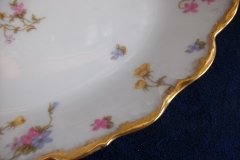 BAWO & DOTTER (ELITE WORKS) SCATTERED FLOWERS- SMALL SERVING  PLATTER  11  1/4" ..... http://jaapiesfinechinastore.com