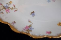 BAWO & DOTTER (ELITE WORKS) SCATTERED FLOWERS- SMALL SERVING  PLATTER  11  1/4" ..... http://jaapiesfinechinastore.com