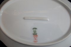 BAWO & DOTTER (ELITE WORKS) SCATTERED FLOWERS- SMALL SERVING  PLATTER  11  1/4" ..... http://jaapiesfinechinastore.com