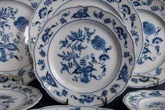BLUE DANUBE-  BREAD and BUTTER PLATE     ,,,,,  http://jaapiesfinechinastore.com