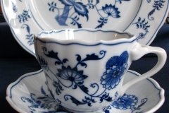 BLUE DANUBE-  CUP & SAUCER    ,,,,,  http://jaapiesfinechinastore.com