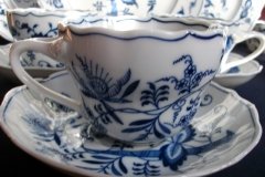 BLUE DANUBE- LARGE CUP & SAUCER  ,,,,,  http://jaapiesfinechinastore.com