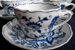 BLUE DANUBE- LARGE CUP & SAUCER  ,,,,,  http://jaapiesfinechinastore.com