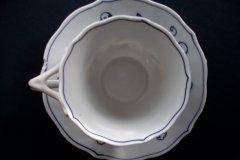 BLUE DANUBE- LARGE CUP & SAUCER  ,,,,,  http://jaapiesfinechinastore.com