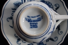 BLUE DANUBE- LARGE CUP & SAUCER  ,,,,,  https://www.jaapiesfinechinastore.com