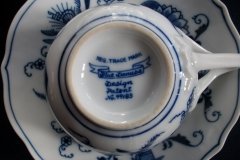 BLUE DANUBE- LARGE CUP & SAUCER  ,,,,,  http://jaapiesfinechinastore.com