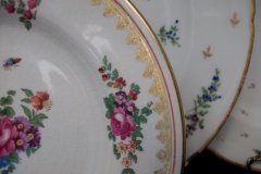 BOOTHS 8477 FLORAL & GARDEN INSECTS- BREAD & BUTTER PLATE  .....   http://jaapiesfinechinastore.com