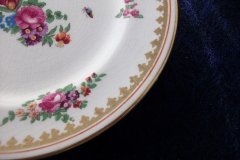 BOOTHS 8477 FLORAL & GARDEN INSECTS- BREAD & BUTTER PLATE  .....   http://jaapiesfinechinastore.com