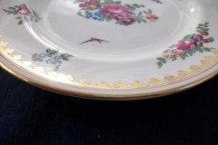 BOOTHS 8477 FLORAL & GARDEN INSECTS- BREAD & BUTTER PLATE  .....   http://jaapiesfinechinastore.com