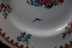 BOOTHS 8477 FLORAL & GARDEN INSECTS- BREAD & BUTTER PLATE  .....   http://jaapiesfinechinastore.com