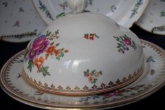 BOOTHS 8477 FLORAL & GARDEN INSECTS- COVERED BUTTER DISH  .....   http://jaapiesfinechinastore.com