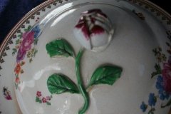BOOTHS 8477 FLORAL & GARDEN INSECTS- COVERED BUTTER DISH  .....   http://jaapiesfinechinastore.com