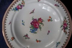 BOOTHS 8477 FLORAL & GARDEN INSECTS- COVERED BUTTER DISH  .....   http://jaapiesfinechinastore.com