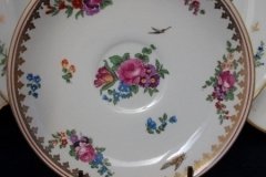 BOOTHS 8477 FLORAL & GARDEN INSECTS- SAUCER  .....   http://jaapiesfinechinastore.com