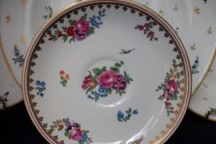 BOOTHS 8477 FLORAL & GARDEN INSECTS- SAUCER  .....   http://jaapiesfinechinastore.com