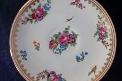 BOOTHS 8477 FLORAL & GARDEN INSECTS- SAUCER  .....   http://jaapiesfinechinastore.com