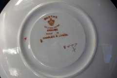 BOOTHS 8477 FLORAL & GARDEN INSECTS- SAUCER  .....   http://jaapiesfinechinastore.com