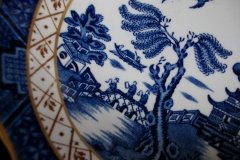 BOOTHS REAL OLD WILLOW A8025- BERRY  BOWL   .....   http://jaapiesfinechinastore.com