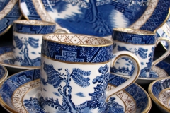 BOOTHS REAL OLD WILLOW A8025- BOOTHS REAL OLD WILLOW- COFFEE CAN & SAUCER .....   https://www.jaapiesfinechinastore.com