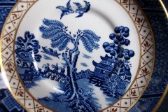 BOOTHS REAL OLD WILLOW A8025- BOOTHS REAL OLD WILLOW- COFFEE CAN & SAUCER .....   http://jaapiesfinechinastore.com