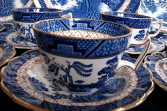 BOOTHS REAL OLD WILLOW A8025- CUPS &  SAUCERS  .....   https://www.jaapiesfinechinastore.com