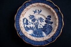 BOOTHS REAL OLD WILLOW A8025- CUPS &  SAUCERS  .....   http://jaapiesfinechinastore.com