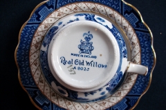 BOOTHS REAL OLD WILLOW A8025- CUPS &  SAUCERS  .....   https://www.jaapiesfinechinastore.com