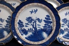 BOOTHS REAL OLD WILLOW A8025- DINNER PLATE  10 1/2"   .....   http://jaapiesfinechinastore.com