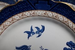 BOOTHS REAL OLD WILLOW A8025- DINNER PLATE  10 1/2"   .....   http://jaapiesfinechinastore.com
