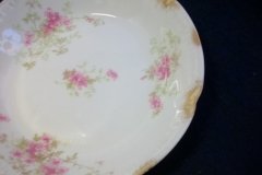 CHARLES FIELD HAVILAND/GDA WILD GERANIUM PINK-  BERRY BOWL     .....   http://jaapiesfinechinastore.com