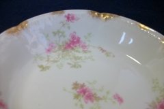 CHARLES FIELD HAVILAND/GDA WILD GERANIUM PINK-  BERRY BOWL     .....   http://jaapiesfinechinastore.com