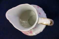 CHARLES FIELD HAVILAND/GDA WILD GERANIUM PINK-  CREAMER  8 oz     .....   http://jaapiesfinechinastore.com