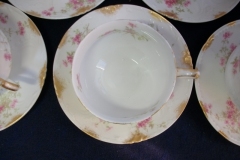 CHARLES FIELD HAVILAND/GDA WILD GERANIUM PINK-  CUP & SAUCER     .....   https://www.jaapiesfinechinastore.com