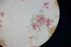 CHARLES FIELD HAVILAND/GDA WILD GERANIUM PINK-  CUP & SAUCER     .....   http://jaapiesfinechinastore.com