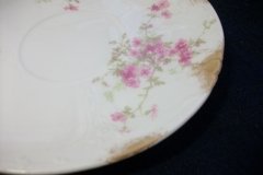 CHARLES FIELD HAVILAND/GDA WILD GERANIUM PINK-  CUP & SAUCER     .....   http://jaapiesfinechinastore.com