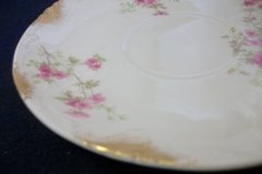 CHARLES FIELD HAVILAND/GDA WILD GERANIUM PINK-  CUP & SAUCER     .....   http://jaapiesfinechinastore.com