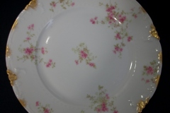 CHARLES FIELD HAVILAND/GDA WILD GERANIUM PINK- DINNER PLATE RAISED DAUBS  ..... https://www.jaapiesfinechinastore.com