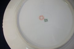 CHARLES FIELD HAVILAND/GDA WILD GERANIUM PINK- DINNER PLATE RAISED DAUBS  ..... http://jaapiesfinechinastore.com