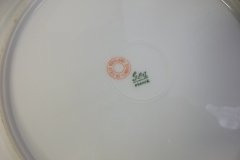 CHARLES FIELD HAVILAND/GDA WILD GERANIUM PINK- DINNER PLATE RAISED DAUBS  ..... http://jaapiesfinechinastore.com