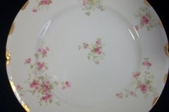CHARLES FIELD HAVILAND/GDA WILD GERANIUM PINK-  DINNER PLATE   .....   http://jaapiesfinechinastore.com