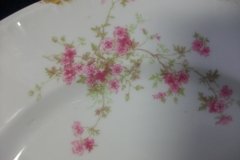 CHARLES FIELD HAVILAND/GDA WILD GERANIUM PINK-  DINNER PLATE   .....   http://jaapiesfinechinastore.com