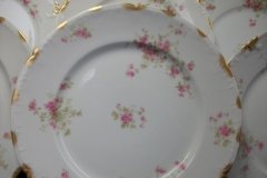 CHARLES FIELD HAVILAND/GDA WILD GERANIUM PINK-  DINNER PLATE   .....   http://jaapiesfinechinastore.com