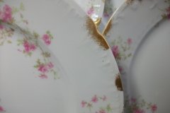 CHARLES FIELD HAVILAND/GDA WILD GERANIUM PINK-  DINNER PLATE   .....   http://jaapiesfinechinastore.com