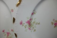 CHARLES FIELD HAVILAND/GDA WILD GERANIUM PINK-  DINNER PLATE   .....   http://jaapiesfinechinastore.com