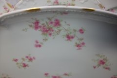 CHARLES FIELD HAVILAND/GDA WILD GERANIUM PINK-  OVAL PLATTER  14  1/4"    .....   http://jaapiesfinechinastore.com