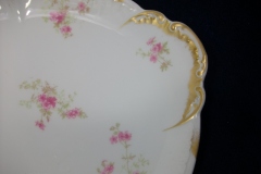 CHARLES FIELD HAVILAND/GDA WILD GERANIUM PINK-  OVAL PLATTER  14  1/4"    .....   https://www.jaapiesfinechinastore.com