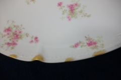 CHARLES FIELD HAVILAND/GDA WILD GERANIUM PINK-  OVAL PLATTER  14  1/4"    .....   https://www.jaapiesfinechinastore.com