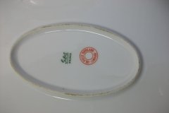 CHARLES FIELD HAVILAND/GDA WILD GERANIUM PINK-  OVAL PLATTER  14  1/4"    .....   http://jaapiesfinechinastore.com