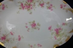 CHARLES FIELD HAVILAND/GDA WILD GERANIUM PINK-  RELISH DISH     .....   http://jaapiesfinechinastore.com