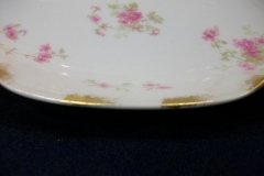 CHARLES FIELD HAVILAND/GDA WILD GERANIUM PINK-  RELISH DISH     .....   http://jaapiesfinechinastore.com